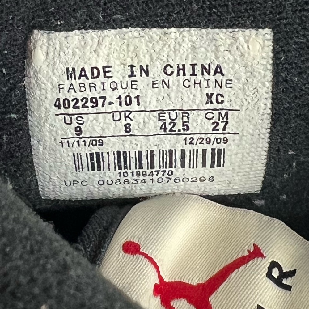 Nike Air Jordan 1 AJKO Retro High 'Chicago' 2010 Mens 9US Canvas/Leather Vintage - Picture 8 of 9